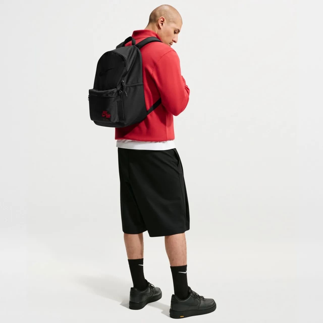 Nike Heritage Air Force 1 Backpack 2.0 (23 L) Siyah Sırt Çantası — görsel 2 (3/10)