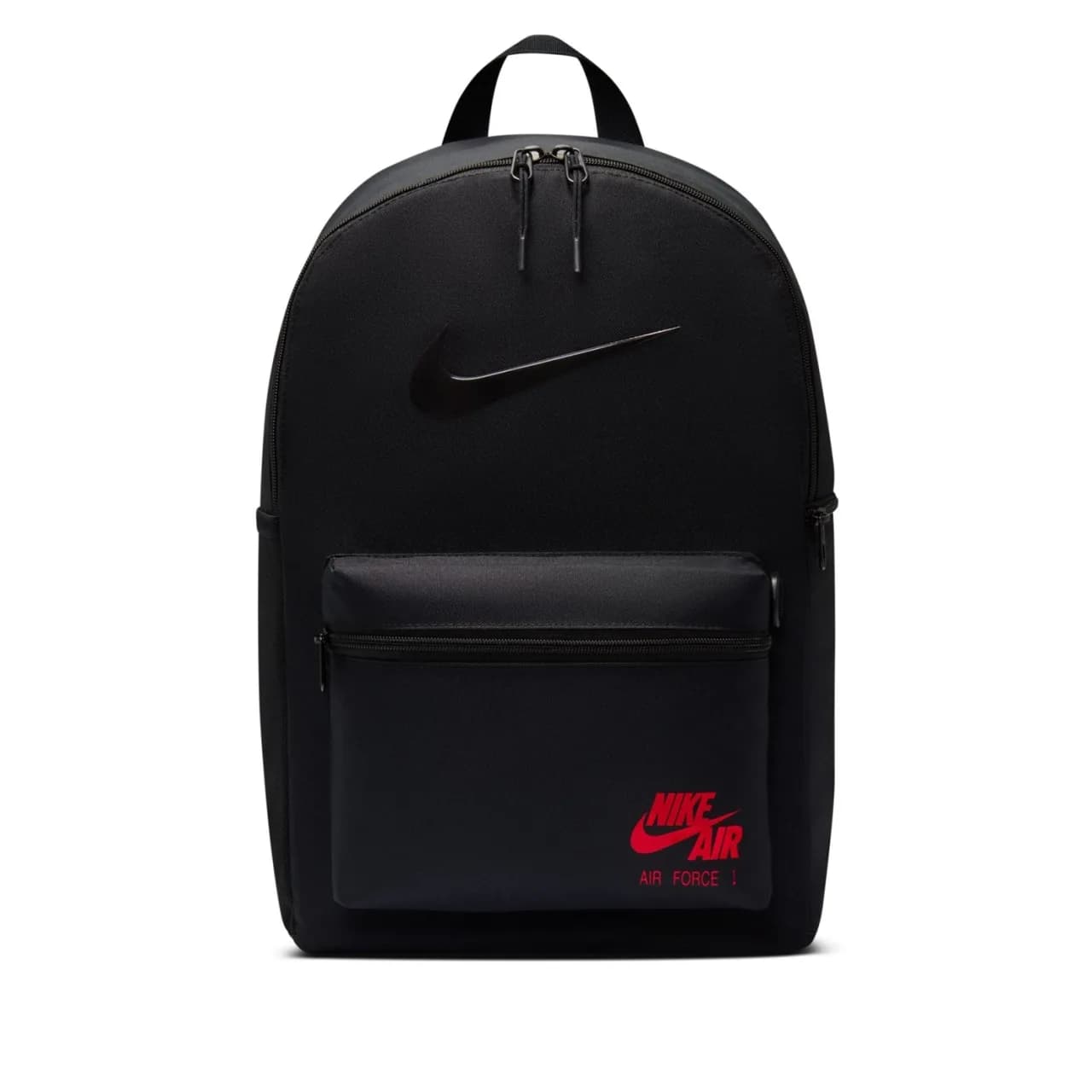 Nike Heritage Air Force 1 Backpack 2.0 (23 L) Siyah Sırt Çantası önden görünüm