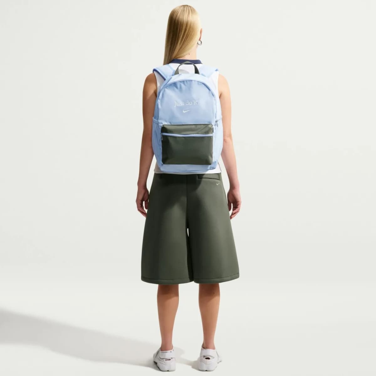 Nike Heritage Backpack 2.0 Color-Block (23 L) Mavi Sırt Çantası — görsel 2 · IQ3296-407 (3/10)