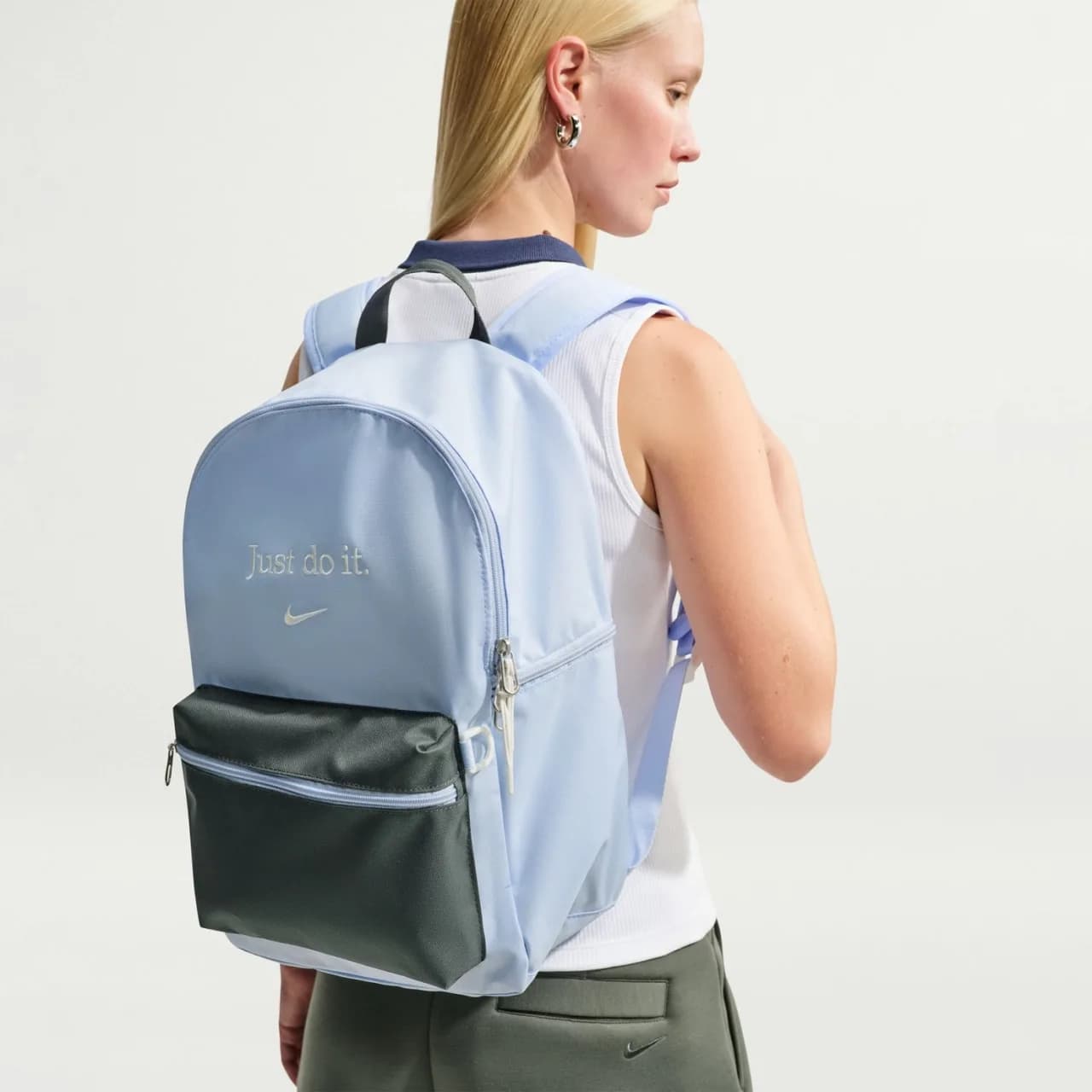 Nike Heritage Backpack 2.0 Color-Block (23 L) Mavi Sırt Çantası — görsel 1 (3/10)