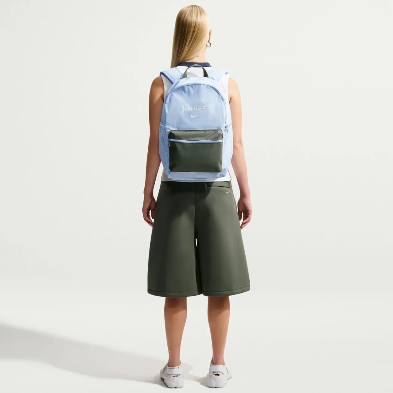Nike Heritage Backpack 2.0 Color-Block (23 L) Mavi Sırt Çantası — görsel 2 (4/10)