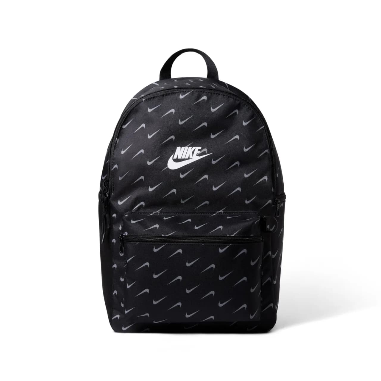 Nike Heritage Backpack 2.0 Swooshfetti (23 L) Siyah Sırt Çantası önden görünüm (2/10)