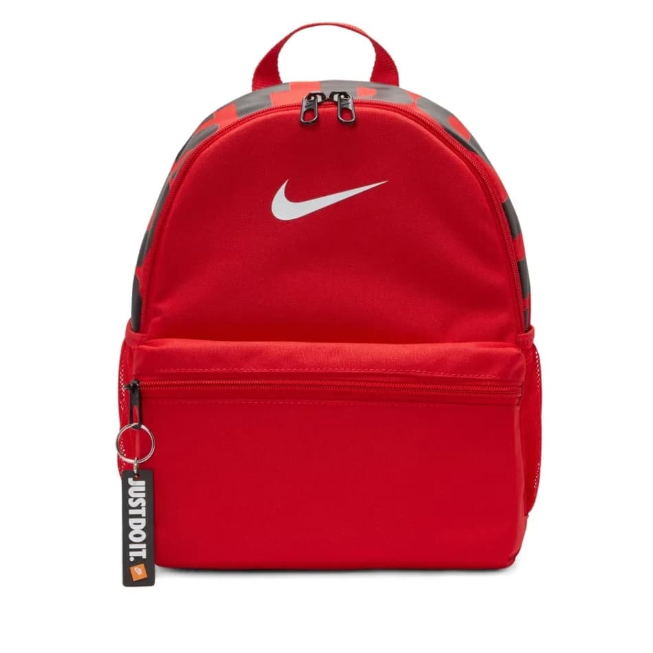 Nike Brasilia JDI Mini Backpack (11L) Kırmızı Sırt Çantası önden görünüm