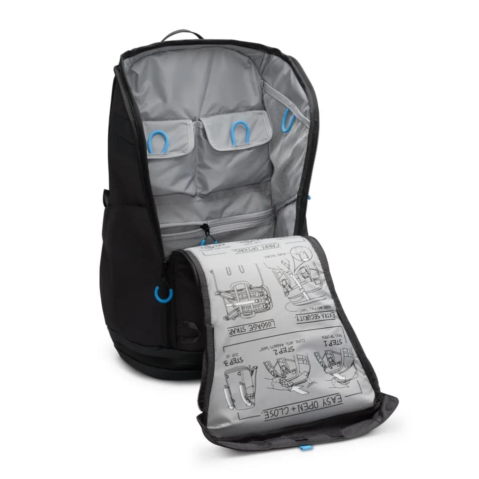 Nike Elite Backpack EasyOn Siyah Sırt Çantası önden görünüm