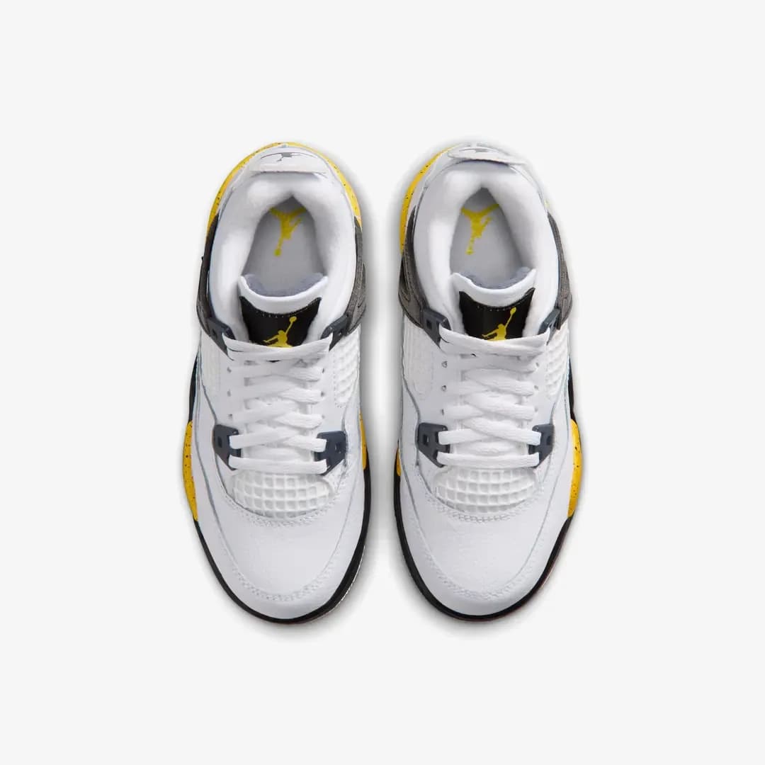 Nike Air Jordan 4 Retro 'Tour Yellow' (PS) — Sarı · BQ7669-102 (6/8)