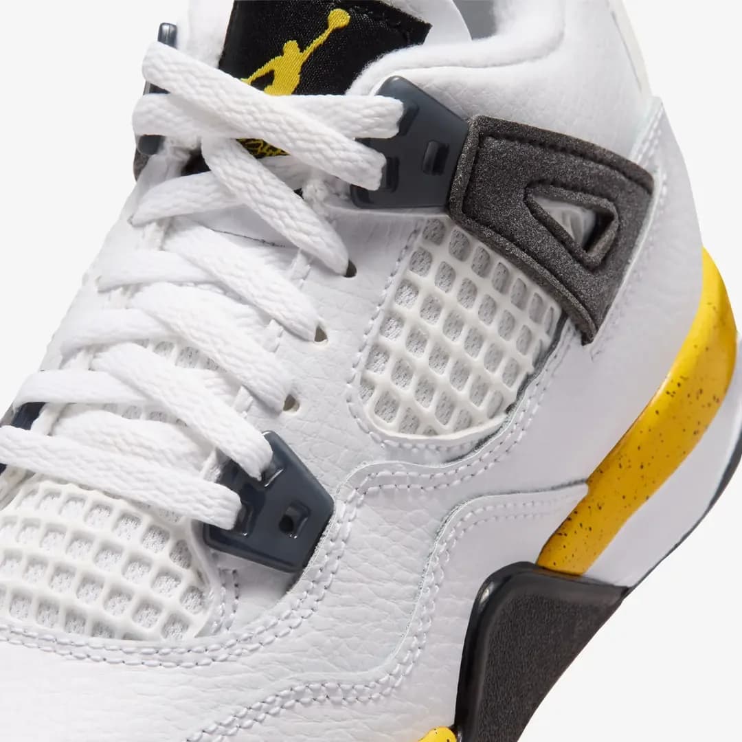 Nike Air Jordan 4 Retro 'Tour Yellow' (PS) — Sarı · BQ7669-102 (7/8)