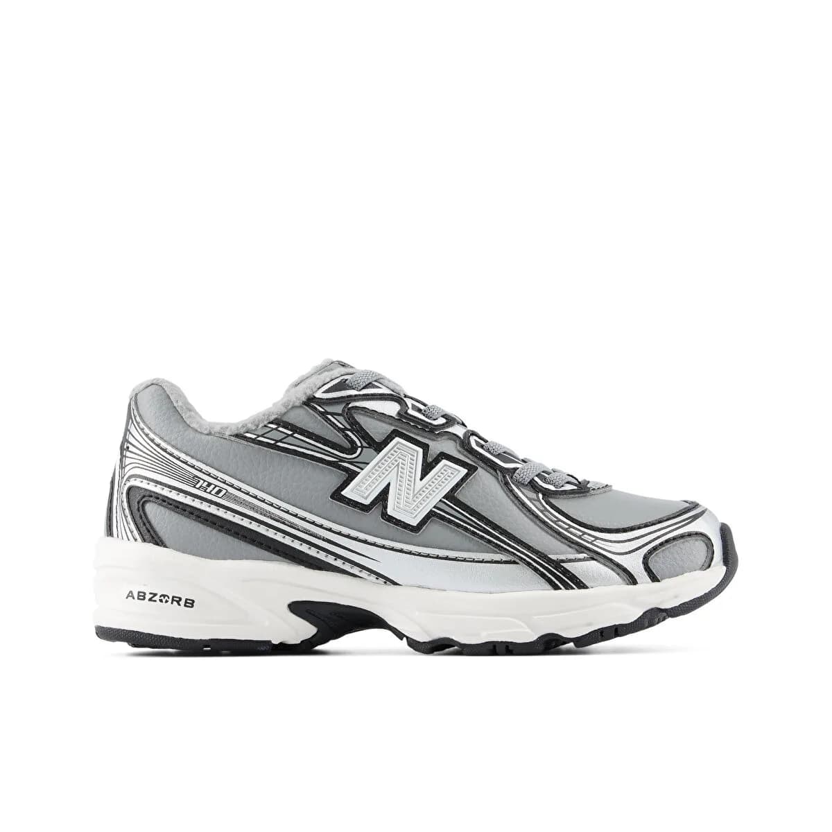 New Balance 740 Gri Çocuk Günlük Kullanım · P7407ZE