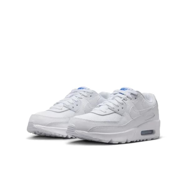 Nike Air Max 90 Mesh Gs Beyaz Sneaker Ayakkabı · IQ0098-101 (4/10)