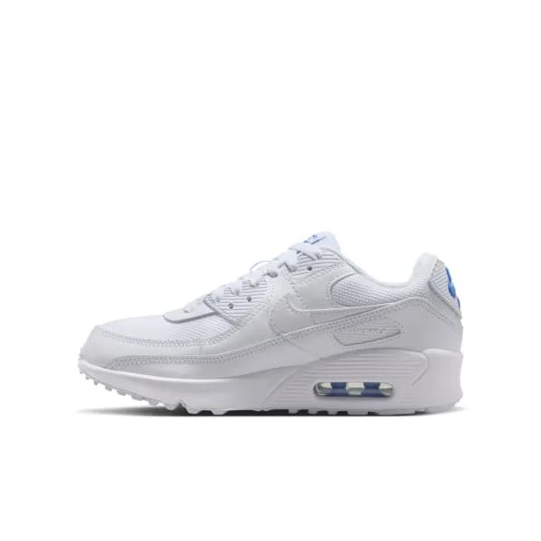Nike Air Max 90 Mesh Gs Beyaz Sneaker Ayakkabı · IQ0098-101 (5/10)