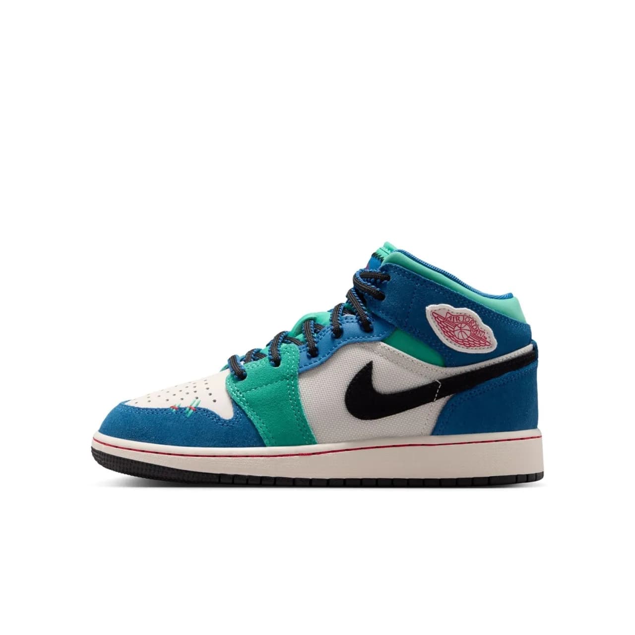 Nike Air Jordan 1 Mid SE Gs Basketbol Ayakkabısı — Çok Renkli · IO2065-100 (2/11)