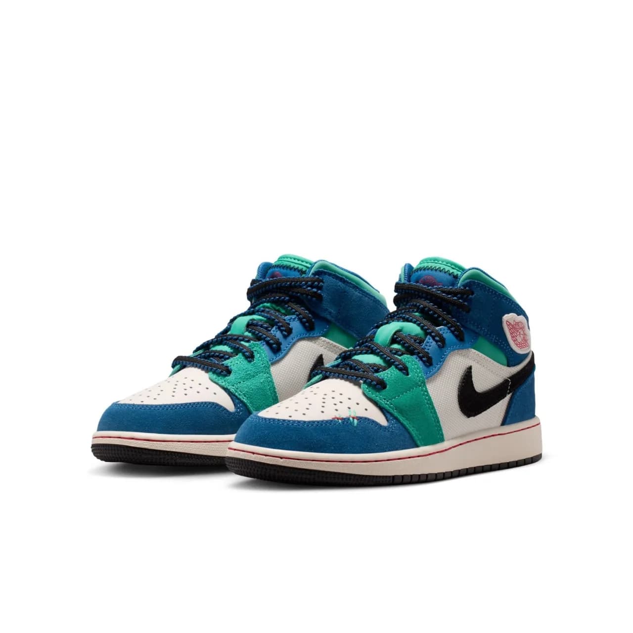 Nike Air Jordan 1 Mid SE Gs Basketbol Ayakkabısı — Çok Renkli · IO2065-100 (4/11)