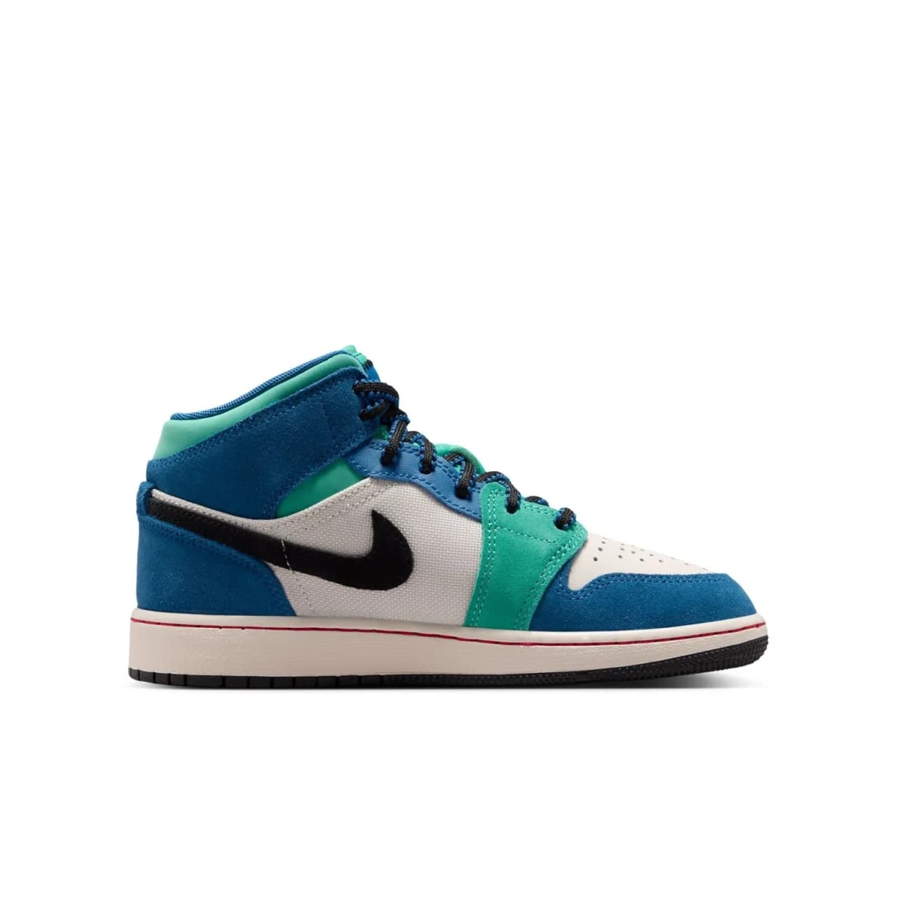 Nike Air Jordan 1 Mid SE Gs Basketbol Ayakkabısı — Çok Renkli · IO2065-100 (6/11)