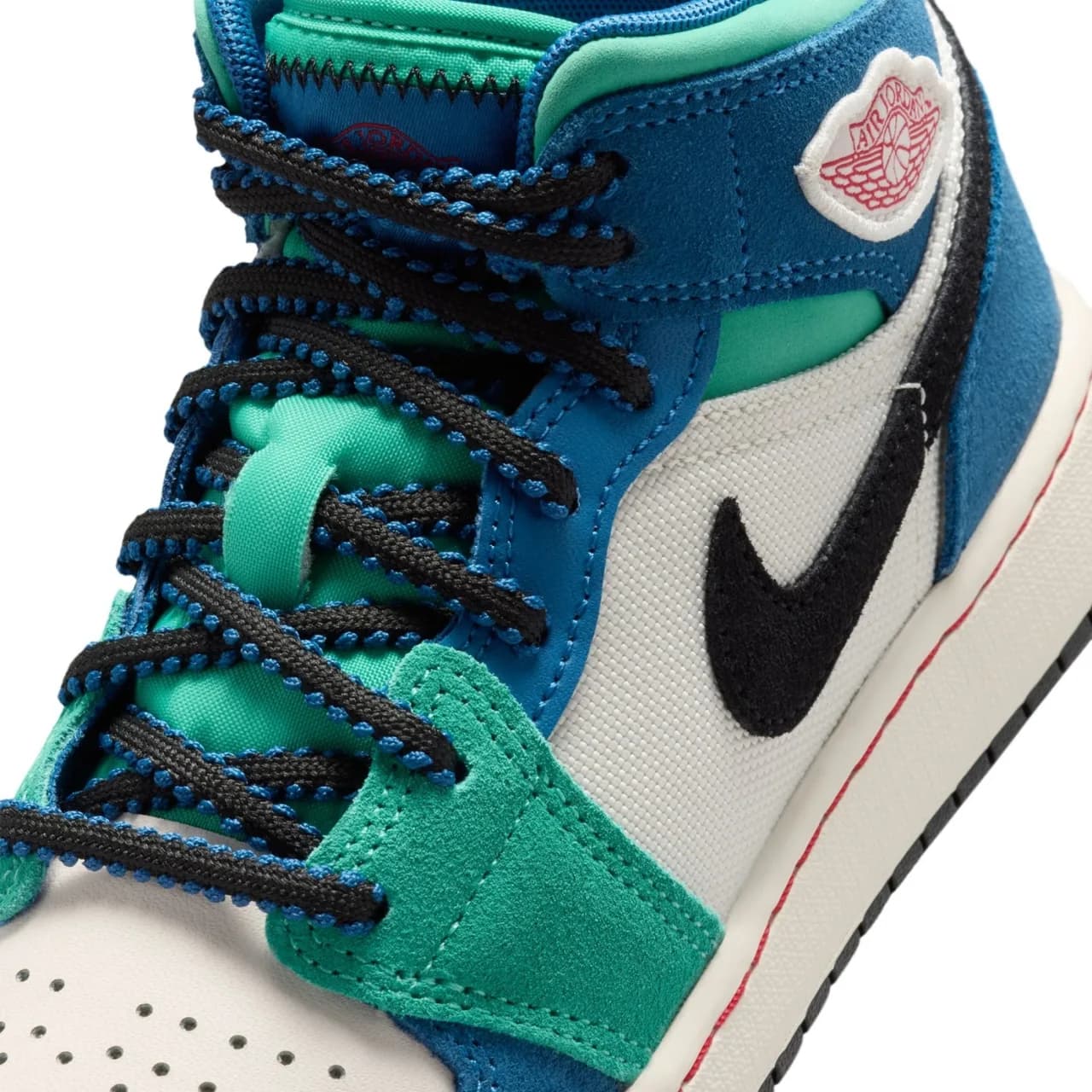 Nike Air Jordan 1 Mid SE Gs Basketbol Ayakkabısı — Çok Renkli · IO2065-100 (9/11)