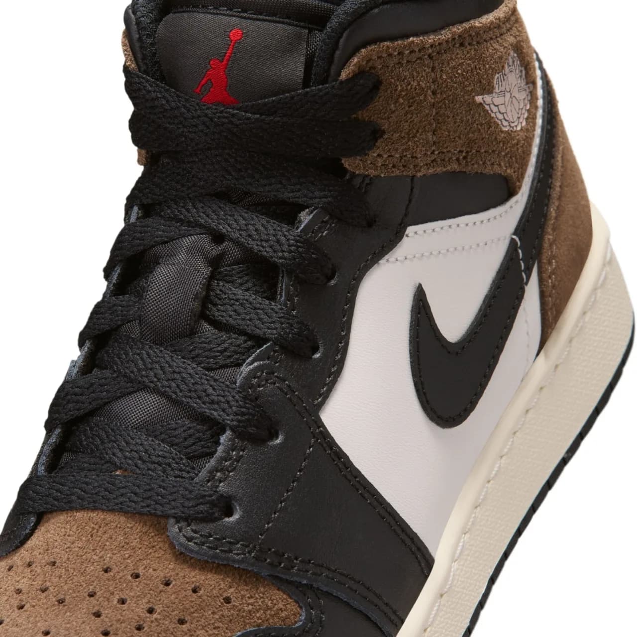 Nike Air Jordan 1 Mid Gs Kahverengi Basketbol Ayakkabısı · DQ8423-007 (9/10)