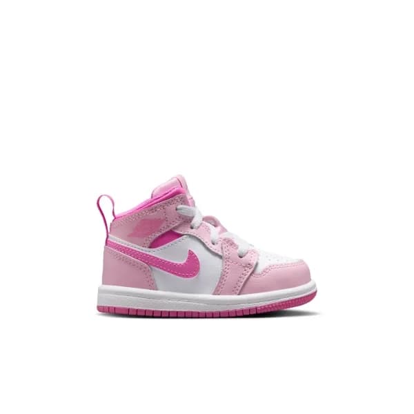 Nike Jordan 1 Mid Td Çocuk Pembe Basketbol Ayakkabısı · DQ8425-601