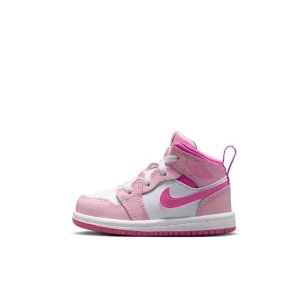 Nike Jordan 1 Mid Td Çocuk Pembe Basketbol Ayakkabısı · DQ8425-601 (2/9)