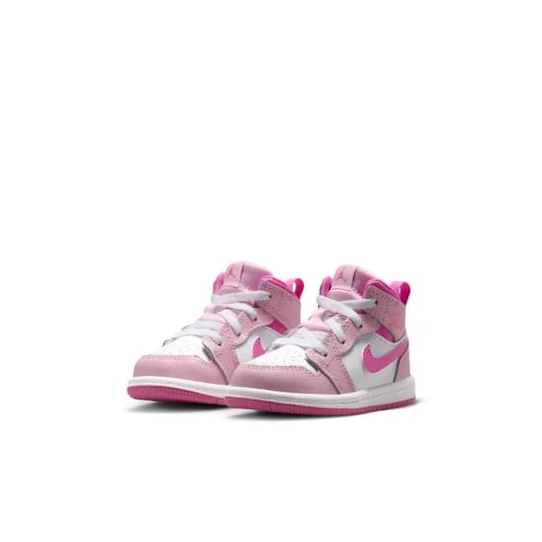 Nike Jordan 1 Mid Td Çocuk Pembe Basketbol Ayakkabısı · DQ8425-601 (4/9)