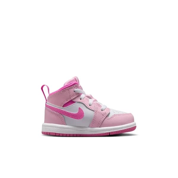 Nike Jordan 1 Mid Td Çocuk Pembe Basketbol Ayakkabısı · DQ8425-601 (6/9)