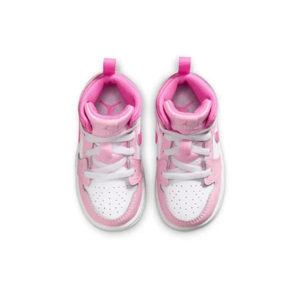 Nike Jordan 1 Mid Td Çocuk Pembe Basketbol Ayakkabısı · DQ8425-601 (8/9)