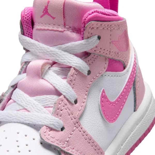 Nike Jordan 1 Mid Td Çocuk Pembe Basketbol Ayakkabısı · DQ8425-601 (9/9)