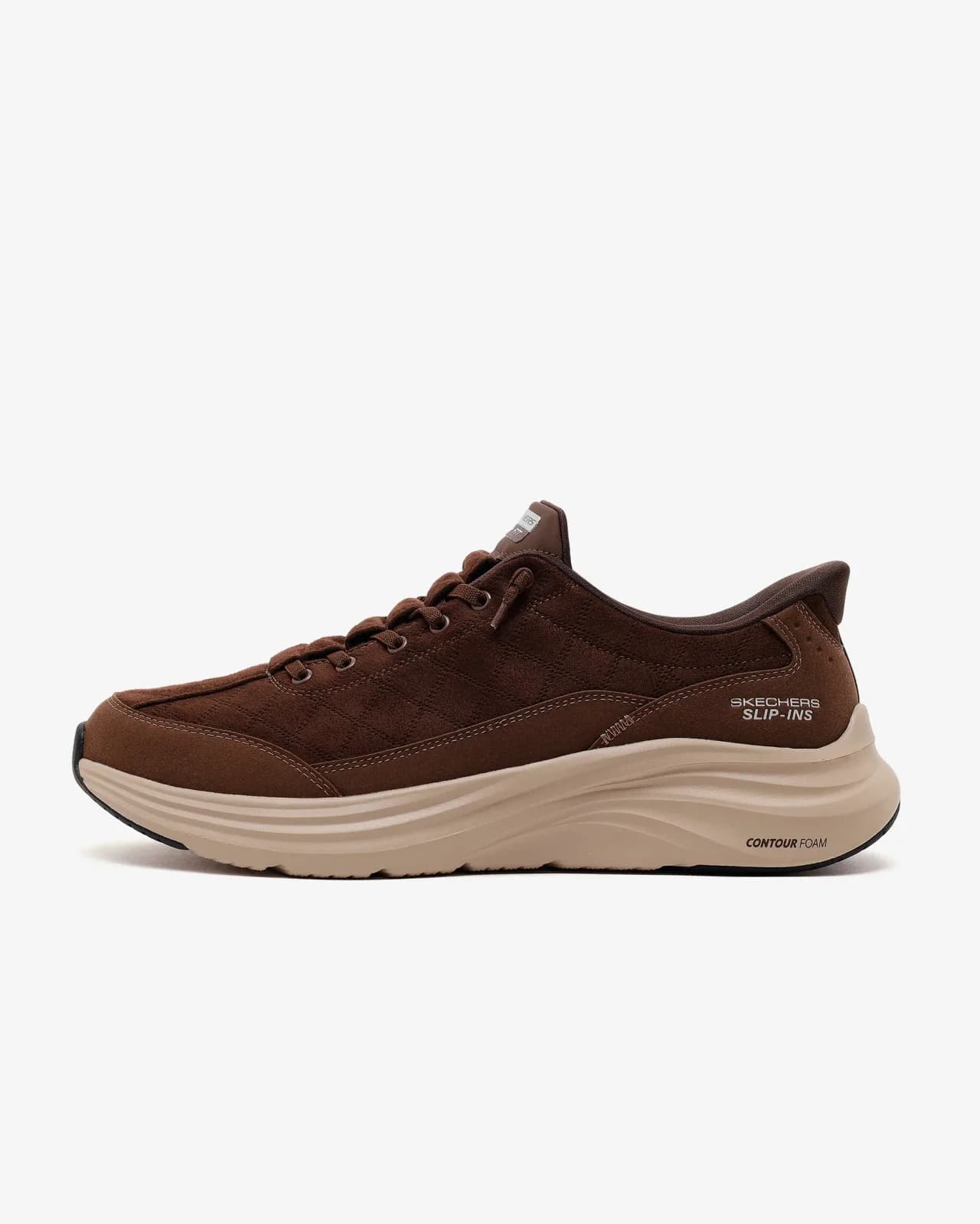 Skechers Contour Foam - Calvoro - Cozy Fit Erkek Kahverengi Spor Ayakkabı
