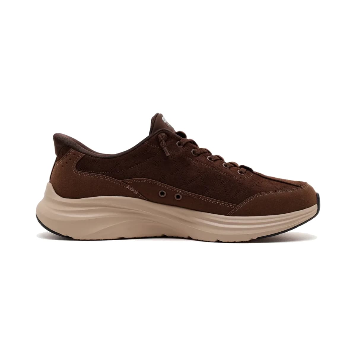 Skechers Contour Foam - Calvoro - Cozy Fit Erkek Kahverengi Spor Ayakkabı — Bej