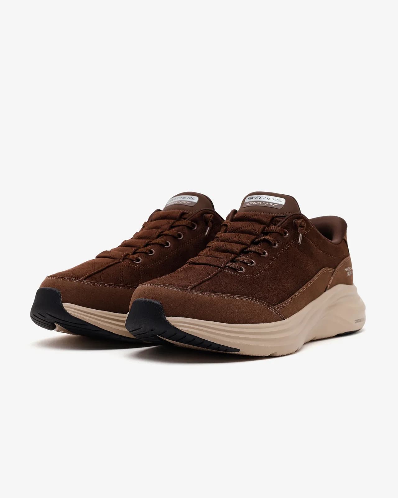 Skechers Contour Foam - Calvoro - Cozy Fit Erkek Kahverengi Spor Ayakkabı · 233290-CHOC (3/7)