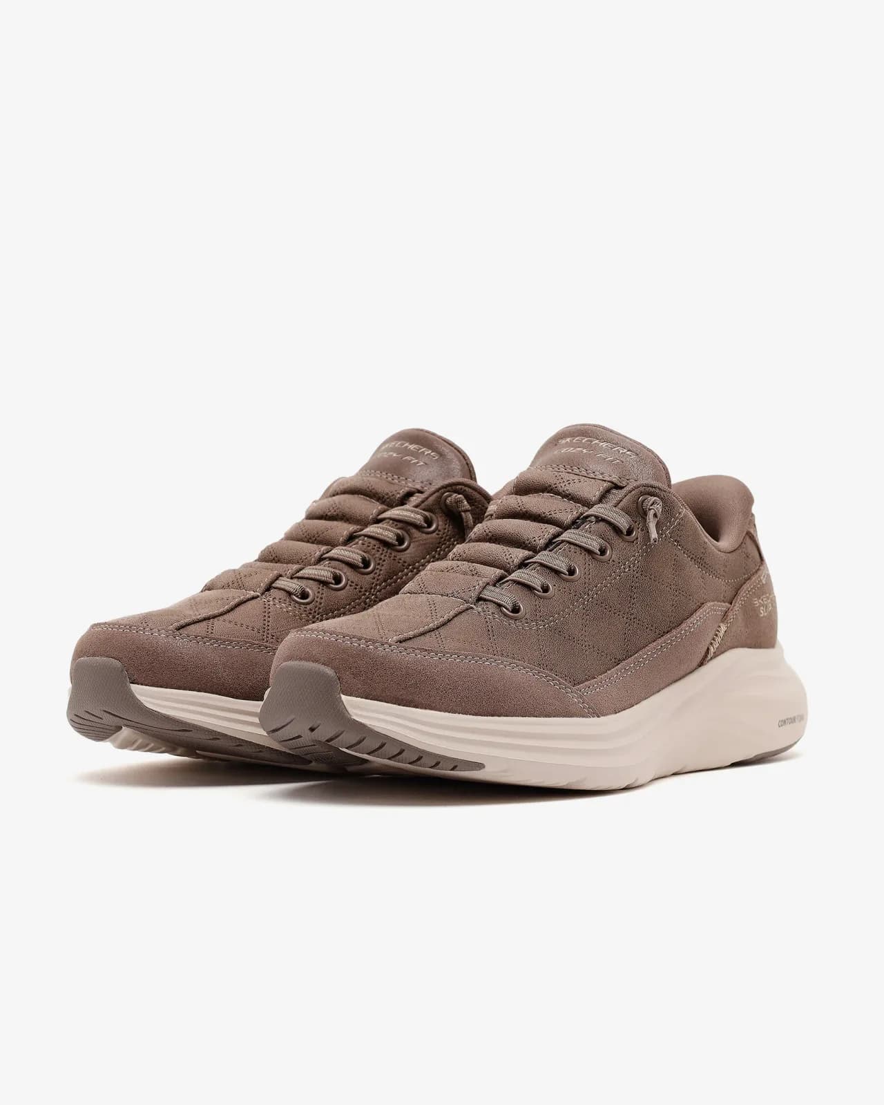 Skechers Contour Foam - Natural Ease - Cozy Fit Kadın Bej Spor Ayakkabı · 150507-DKTP (3/7)