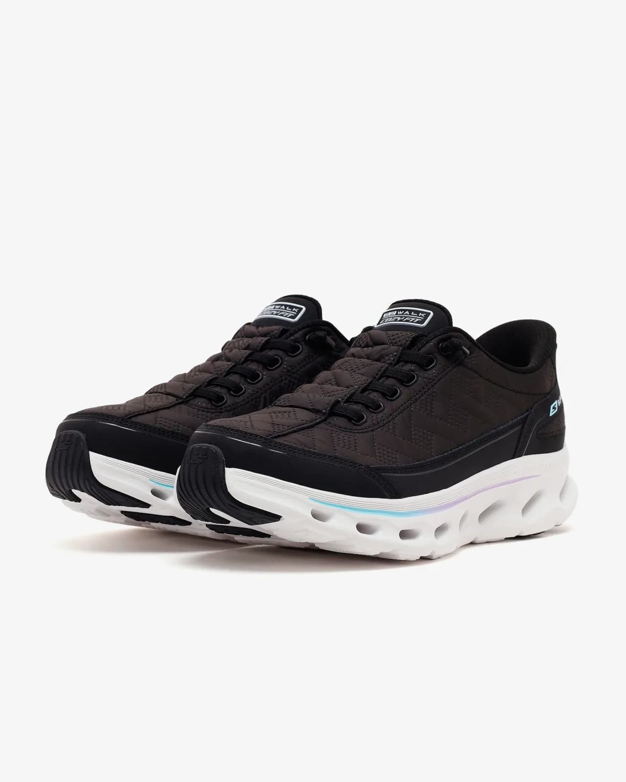 Skechers Go Walk Glide-step 2.0 - Cozy Fit Walker Kadın Siyah Yürüyüş Ayakkabısı · 125156-BLK (3/6)