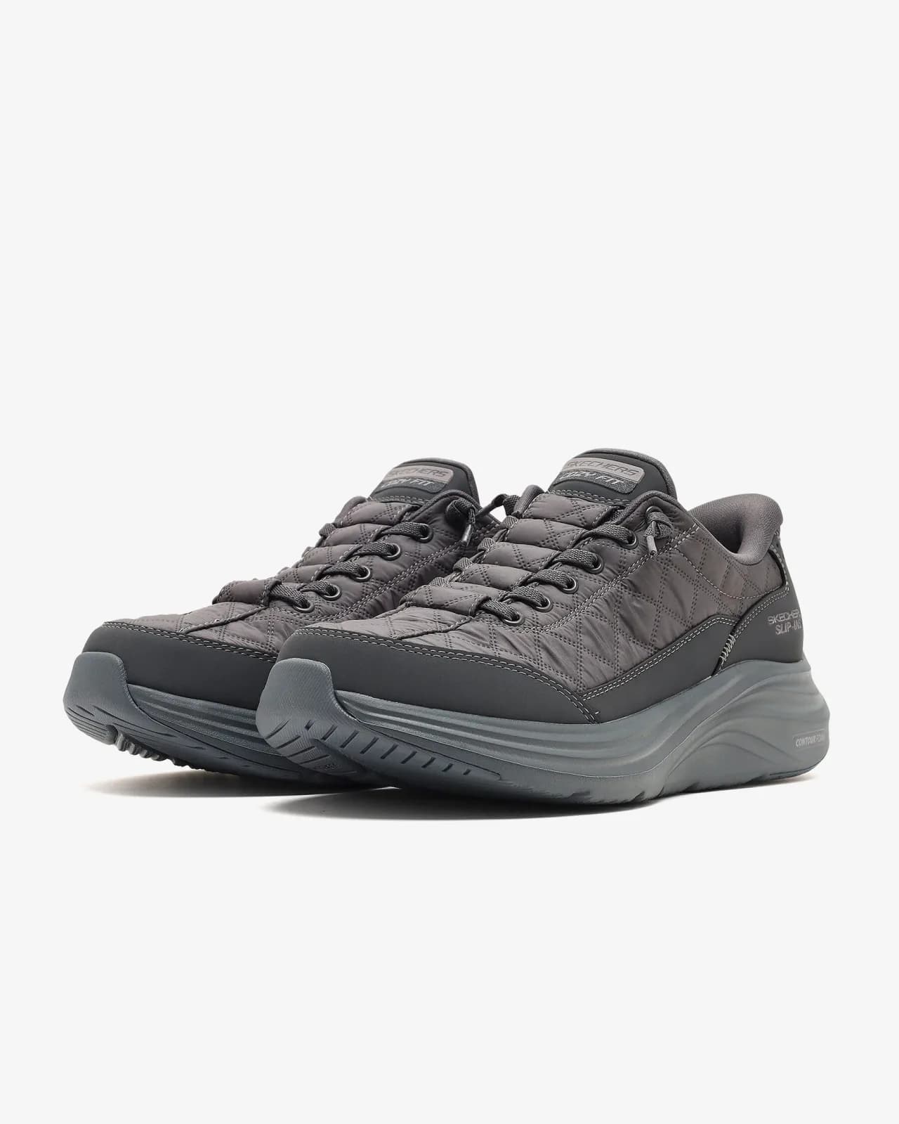Skechers Contour Foam - Cozy Fit Erkek Gri Spor Ayakkabı · 232619-CHAR (3/7)