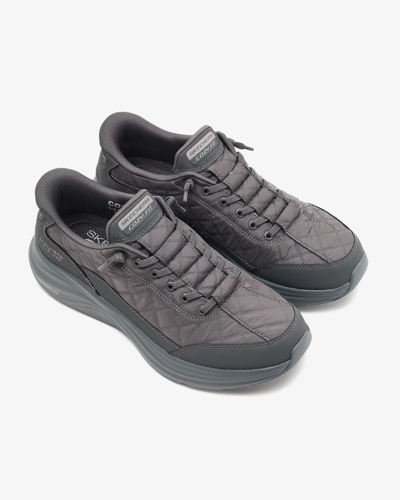 Skechers Contour Foam - Cozy Fit Erkek Gri Spor Ayakkabı · 232619-CHAR (6/7)