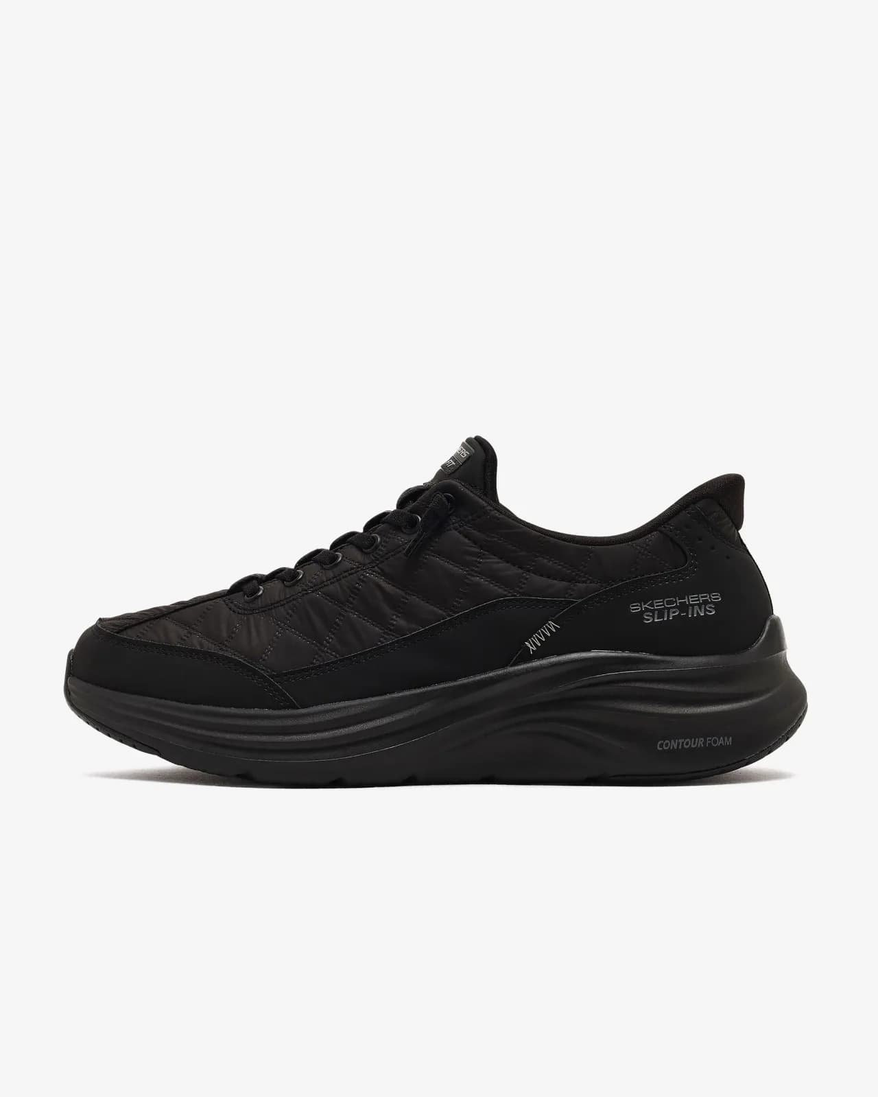 Skechers Contour Foam - Cozy Fit Erkek Siyah Spor Ayakkabı