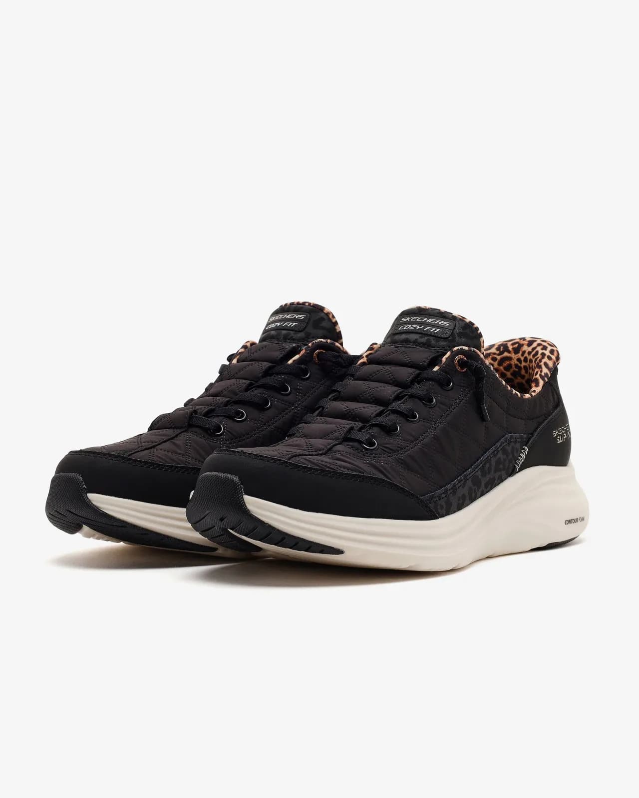 Skechers Contour Foam - Cozy Fit Kadın Siyah Spor Ayakkabı · 150419-BLK (3/7)
