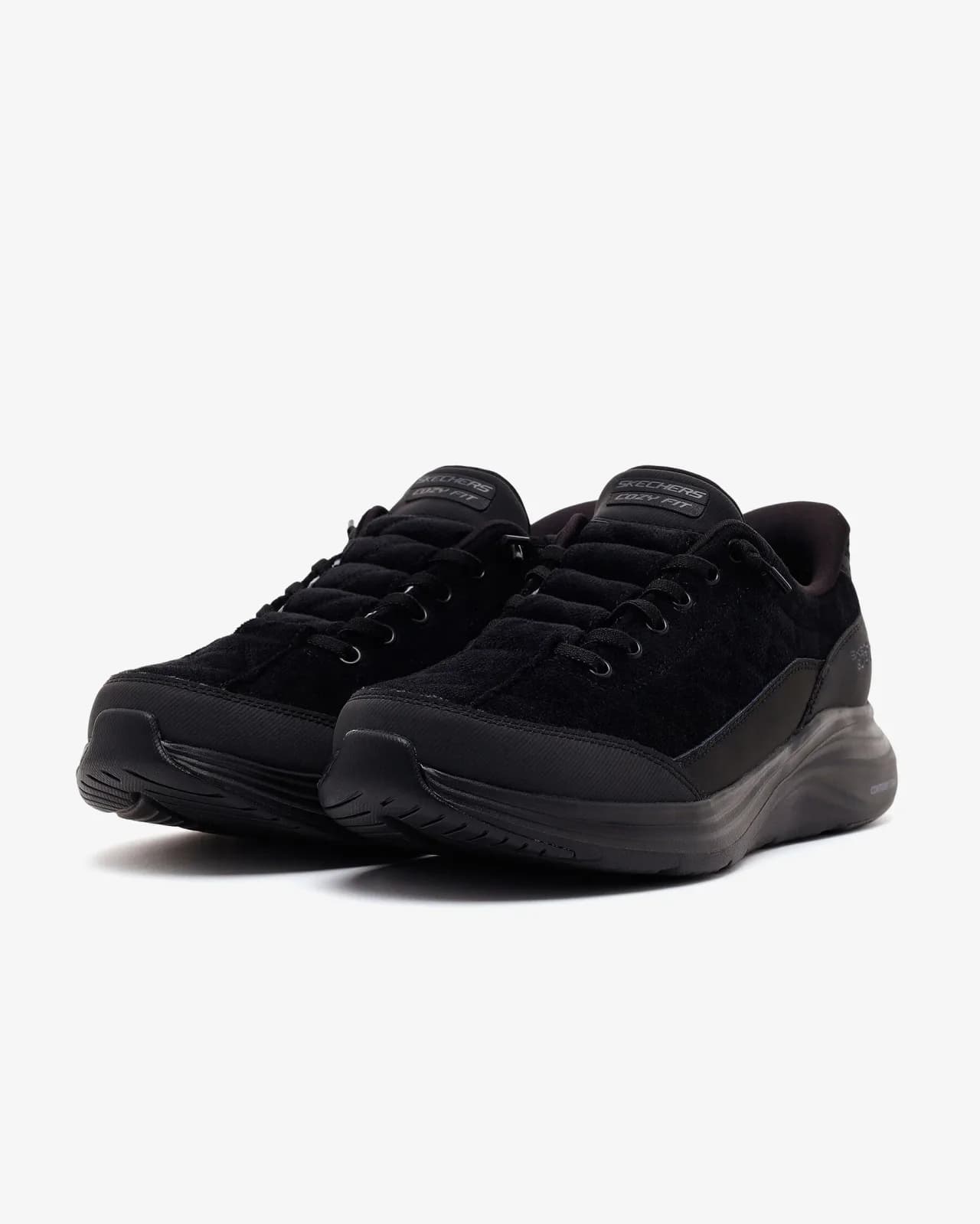 Skechers Contour Foam - Luxe Comfort - Cozy Fit Kadın Siyah Spor Ayakkabı · 150417-BBK (3/7)