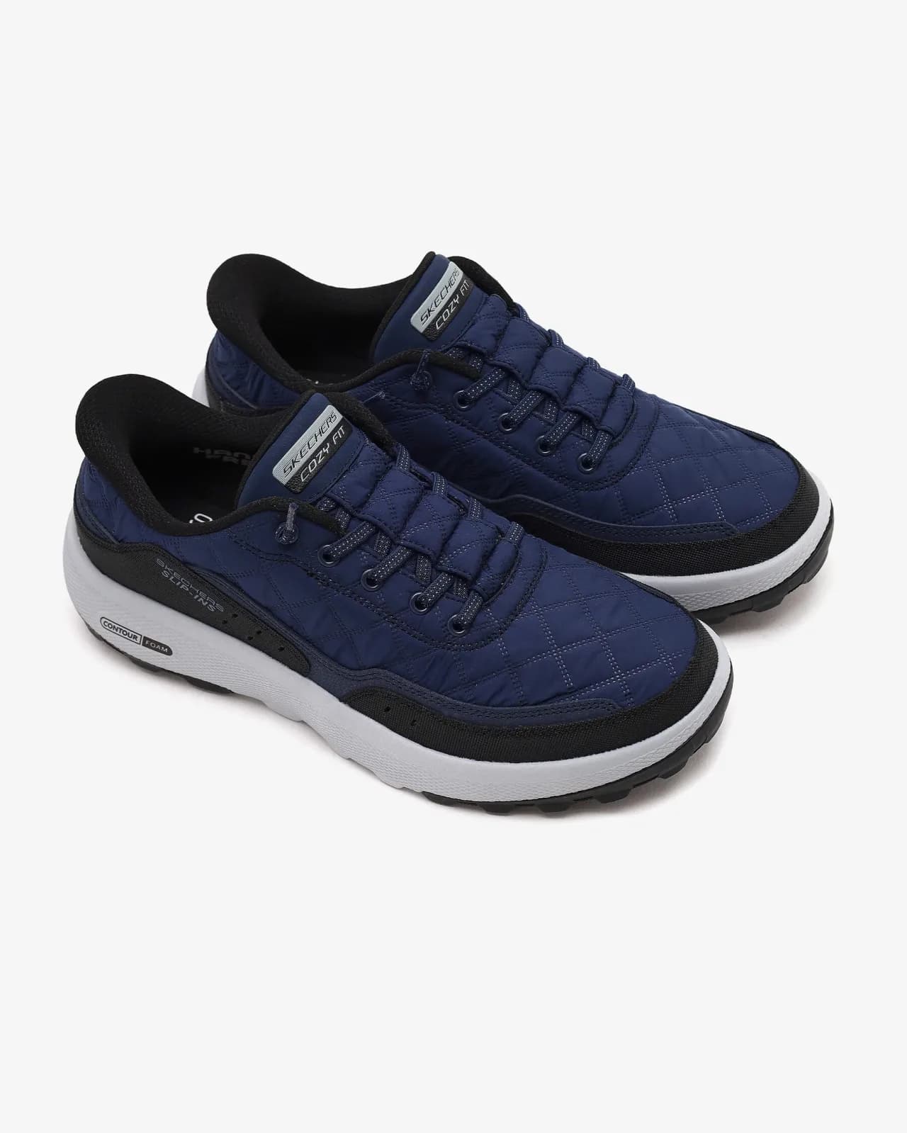 Skechers Urban Explore - Cozy Fit Erkek Lacivert Outdoor Ayakkabı — Mavi · 237664-NVBK (6/7)