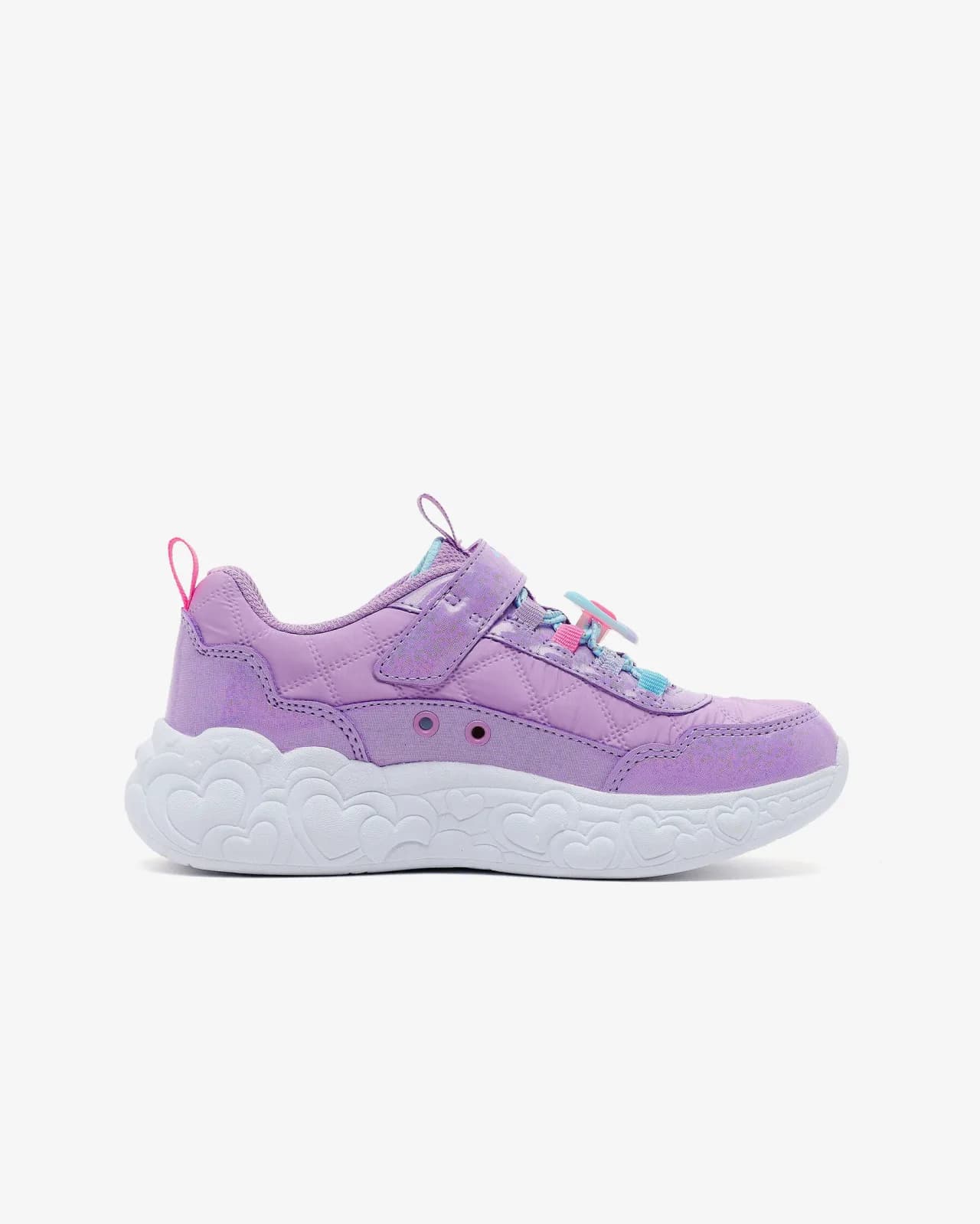 Skechers Eternal Heart Lights - Cozy Fit Büyük Kız Çocuk Mor Işıklı Spor Ayakkabı — Çok Renkli · 302768L-LVMT (2/6)