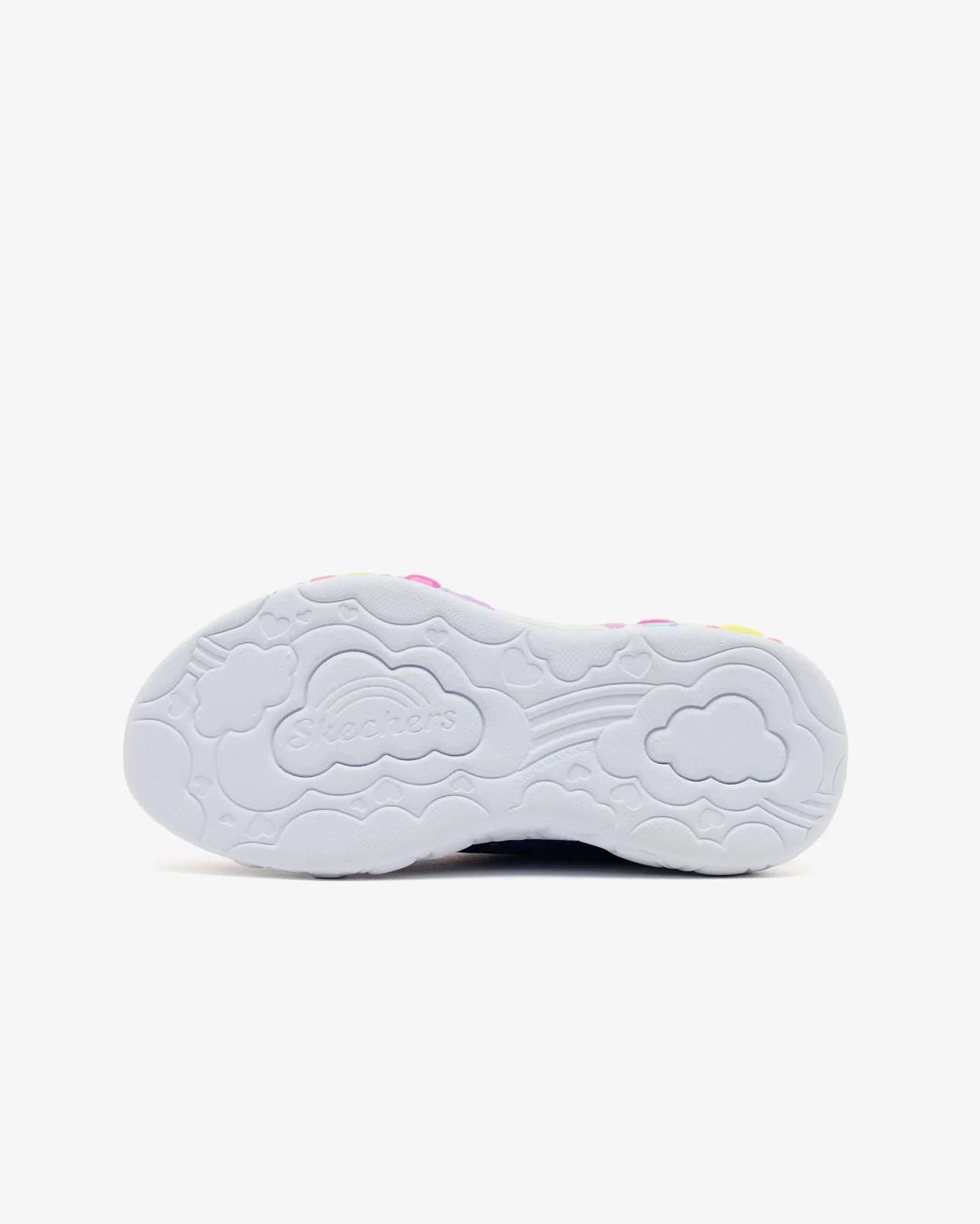Skechers Eternal Heart Lights - Cozy Fit Büyük Kız Çocuk Lacivert Işıklı Spor Ayakkabı — Mavi · 302768L-NVMT (4/6)