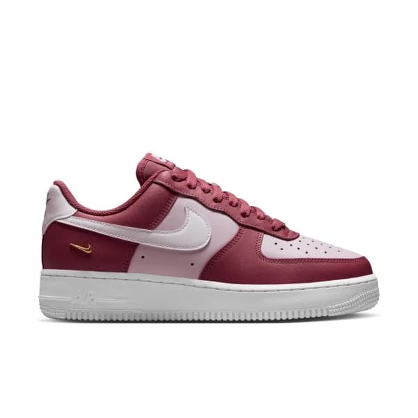 Nike Air Force 1 '07 Low Kadın Bordo Sneaker Ayakkabı — Kırmızı