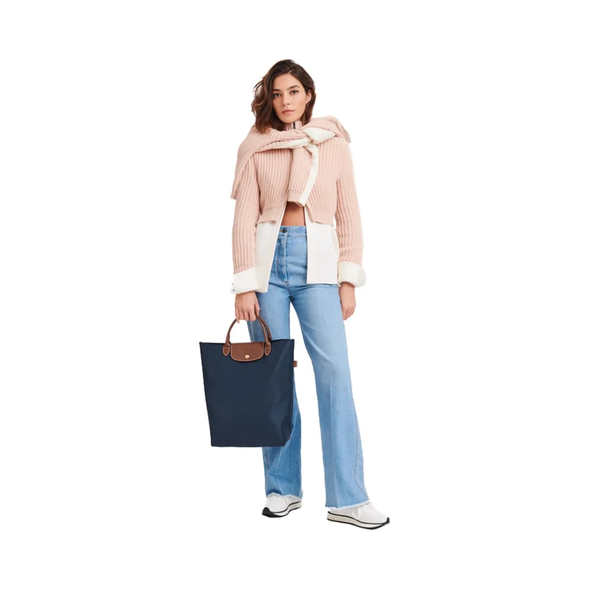 Longchamp Le Pliage Original Lacivert Tote Çanta M — Mavi · 10168089P68 (4/4)
