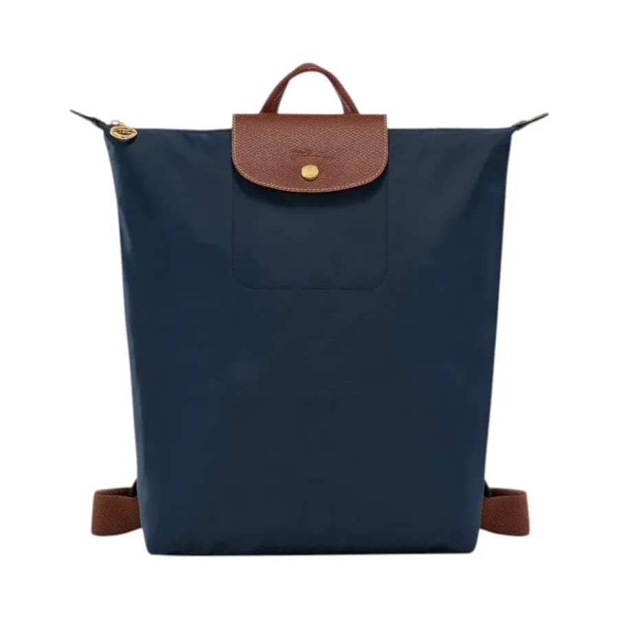 Longchamp Le Pliage Original Lacivert Sırt Çantası M — Mavi · 10284089P68 (2/14)