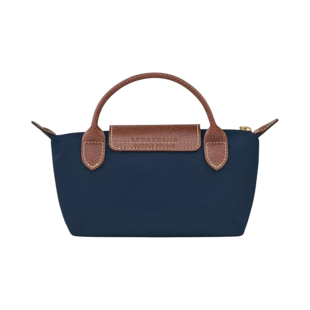 Longchamp Le Pliage Original Lacivert Saplı Pouch Çanta — Mavi · 34175089P68 (3/5)