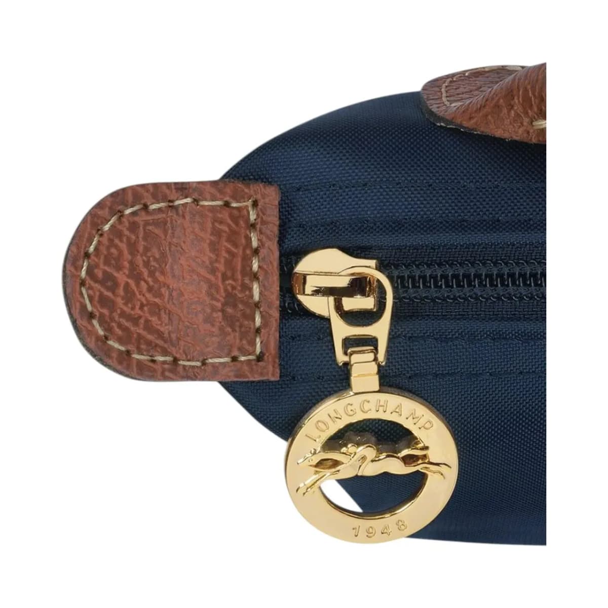 Longchamp Le Pliage Original Lacivert Saplı Pouch Çanta — Mavi · 34175089P68 (4/5)