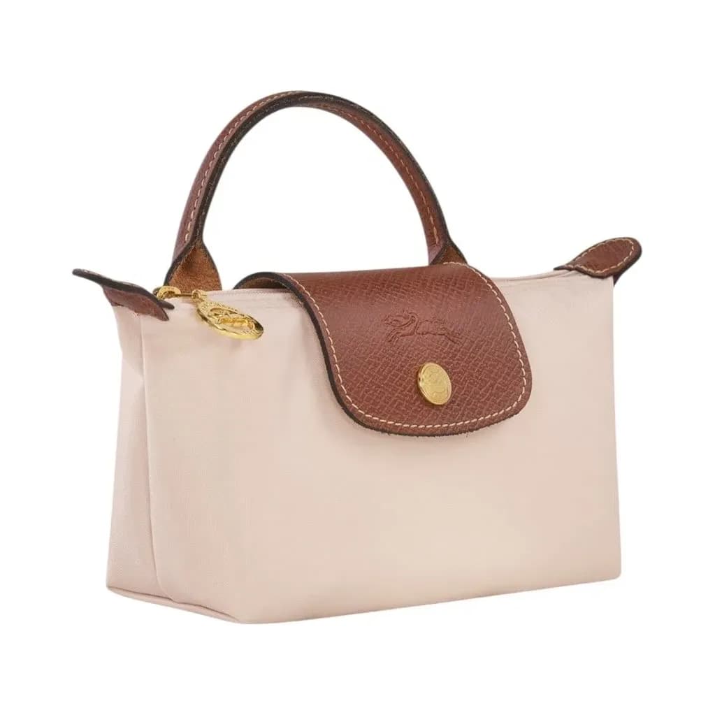 Longchamp Le Pliage Original Bej Saplı Pouch Çanta · 34175089P71 (3/6)