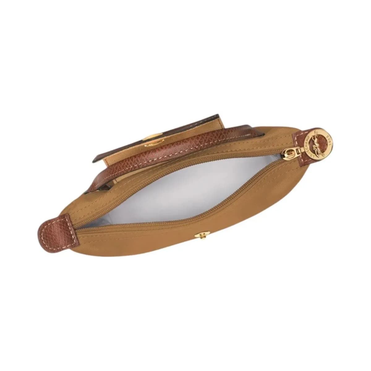 Longchamp Le Pliage Original Kahverengi Saplı Pouch Çanta · 34175089P86 (4/6)