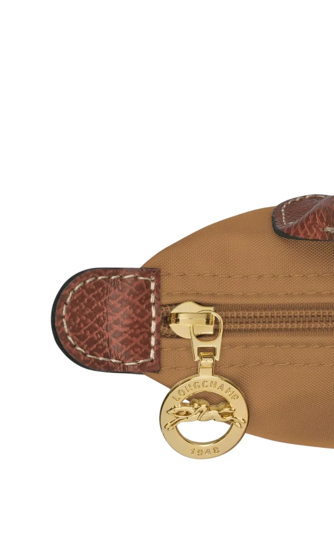 Longchamp Le Pliage Original Kahverengi Saplı Pouch Çanta · 34175089P86 (5/6)