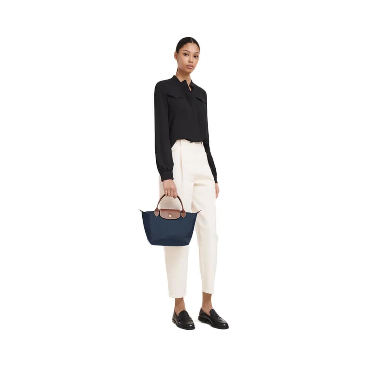 Longchamp Le Pliage Original Lacivert El Çantası S — Mavi · L1621089P68 (5/5)
