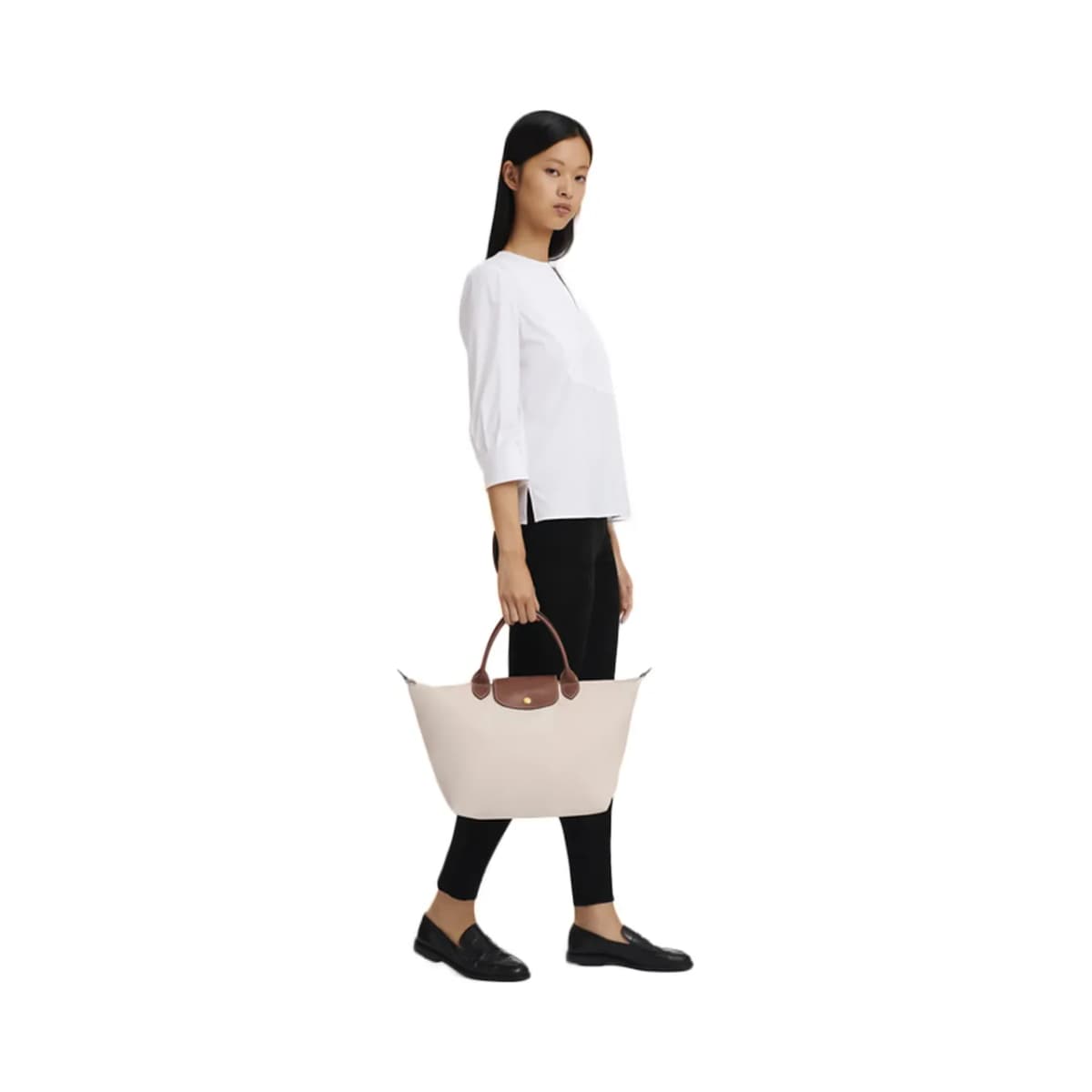 Longchamp Le Pliage Original Pudra Rengi El Çantası M · L1623089P71 (6/6)
