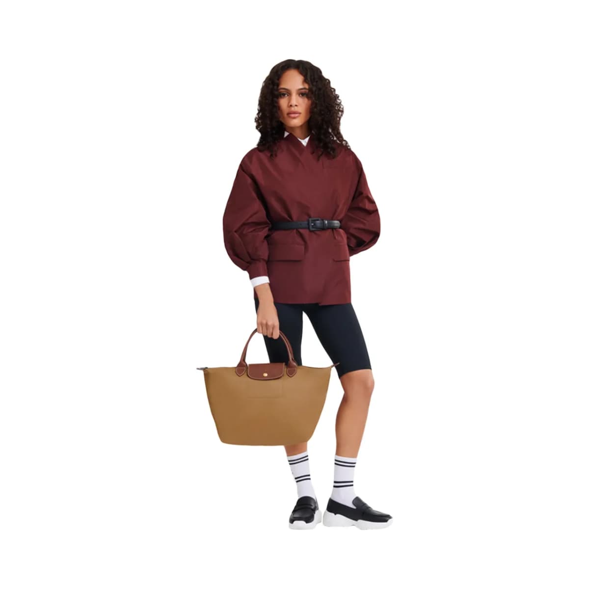 Longchamp Le Pliage Original Kahverengi El Çantası M · L1623089P86 (5/5)