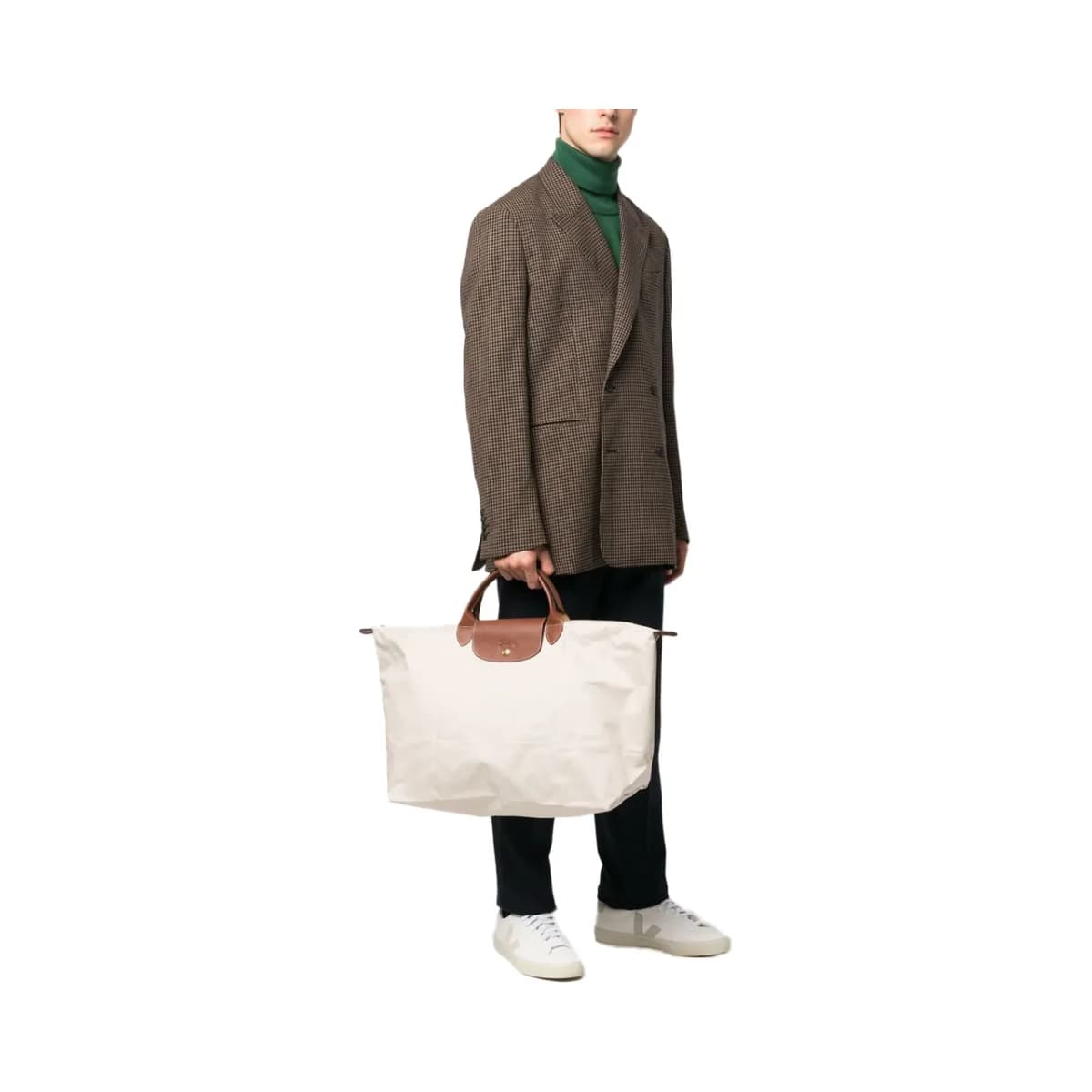 Longchamp Le Pliage Original Pudra Rengi Seyahat Çantası L · L1624089P71 (6/6)