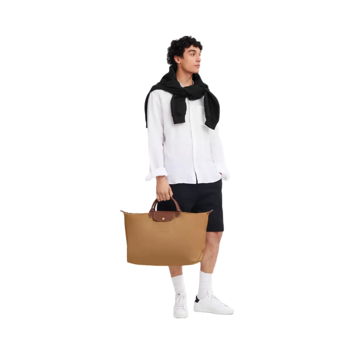 Longchamp Le Pliage Original Kahverengi Seyahat Çantası L · L1624089P86 (4/4)